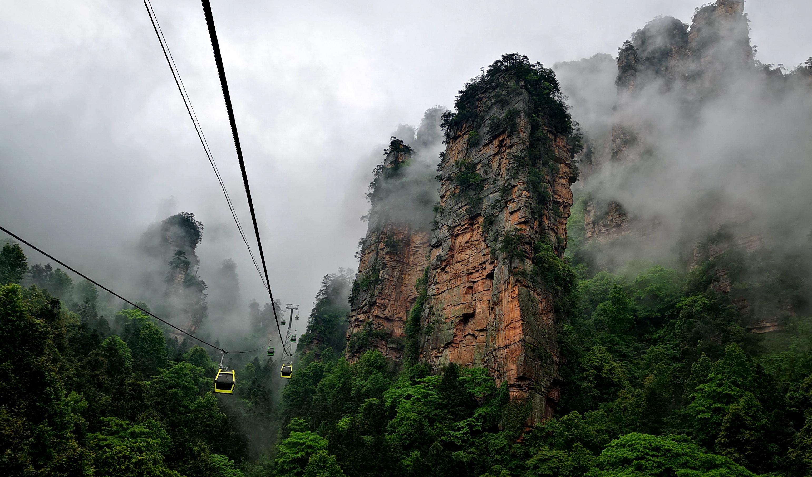 Yangjiajie Cable Car